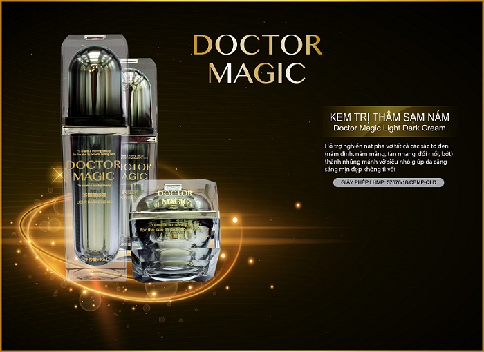 Làm đẹp nám da, tàn nhanh Doctor Magic cứ xài là thích